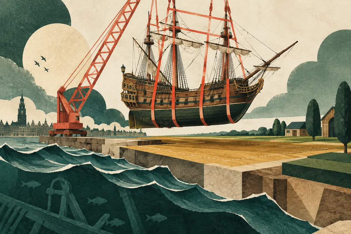 Conceptuele redactionele illustratie bij het verhaal; geen documentaire weergave.